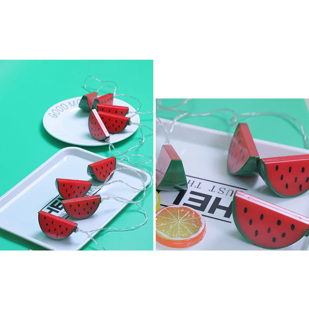 10 LED Battery Operated String Light with Watermelon - Warm White