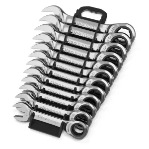 120 Tooth Stubby Ratcheting Wrench Set