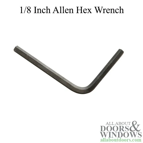 1/8" Allen / Hex Wrench