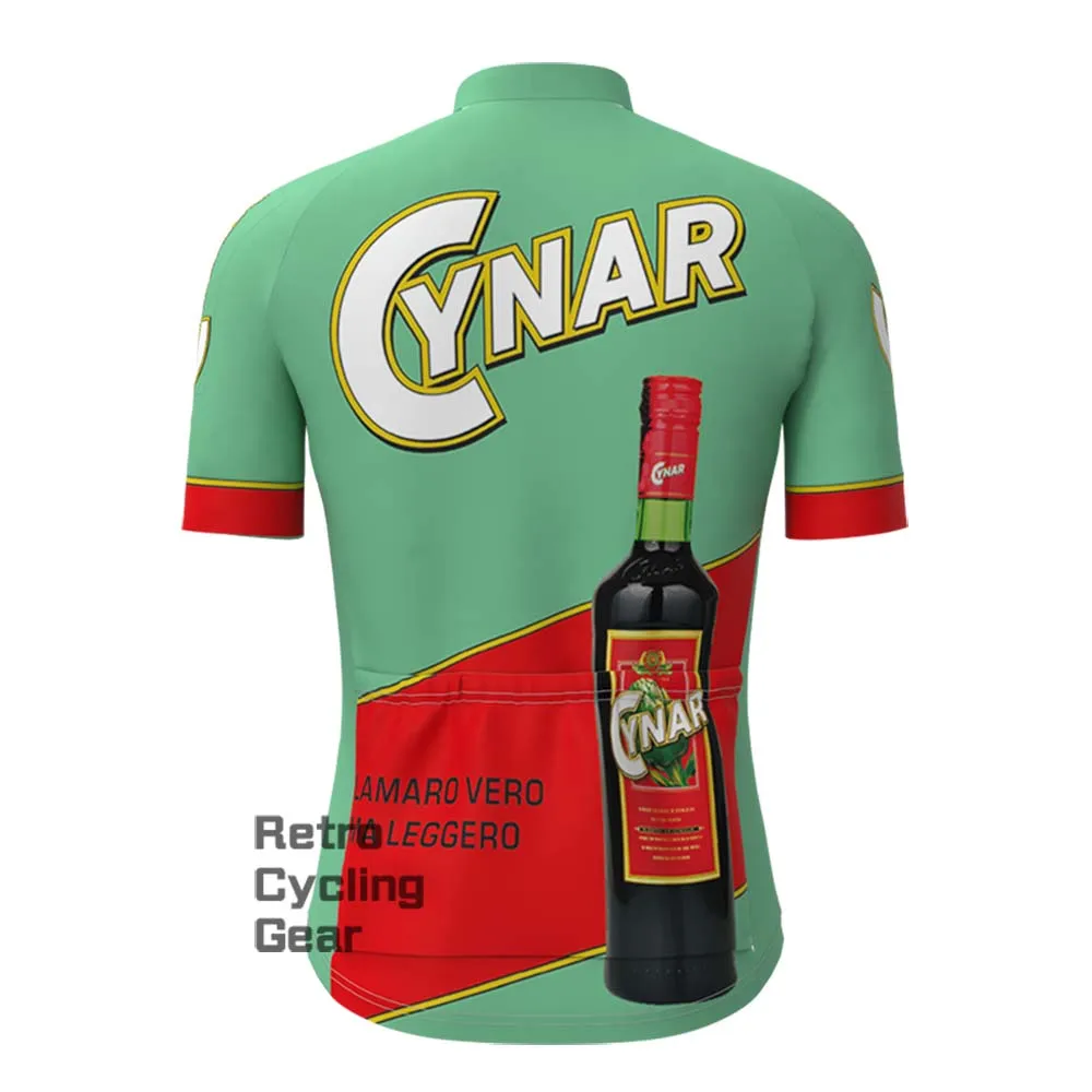 1965 CYNAR Retro Short Sleeve Cycling Jersey