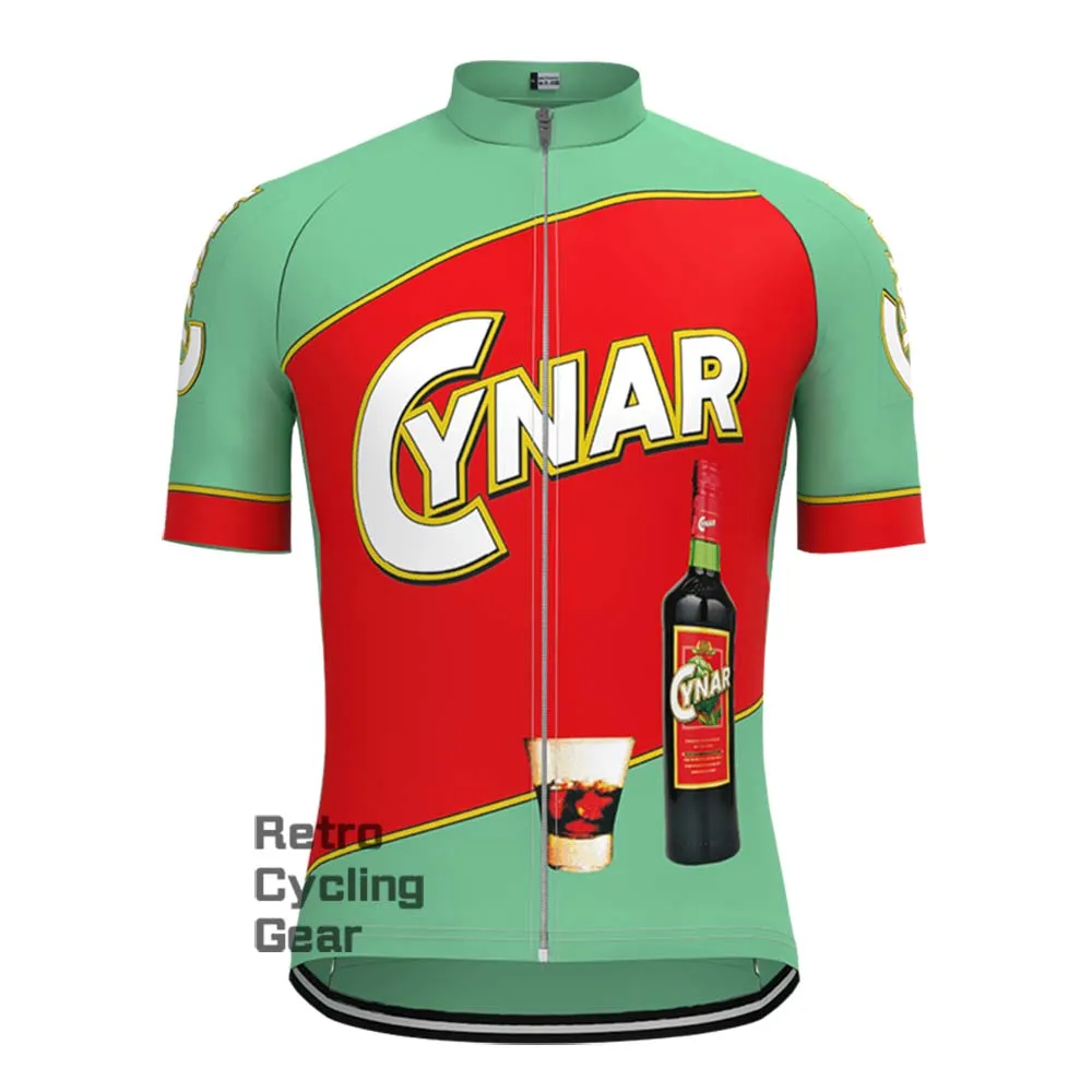 1965 CYNAR Retro Short Sleeve Cycling Jersey