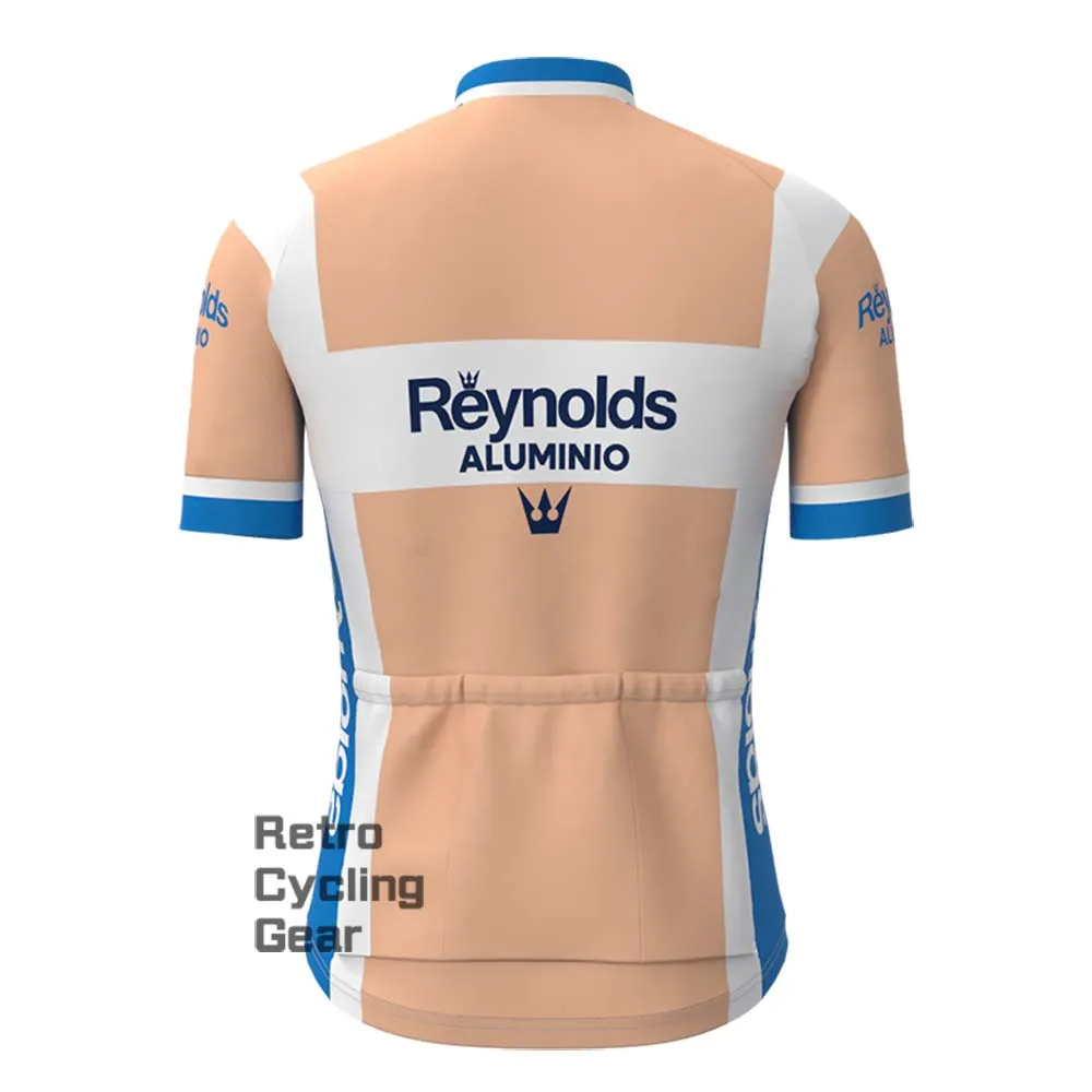 1980s Reynolds Retro Short Sleeve Cycling Jersey