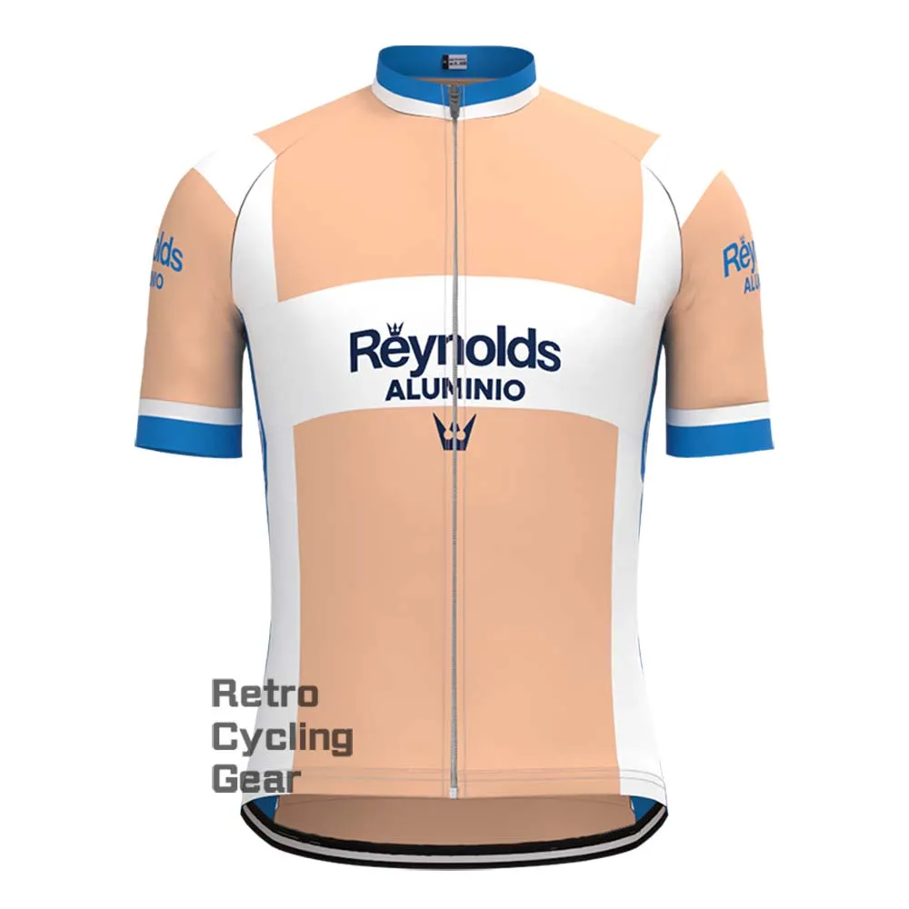 1980s Reynolds Retro Short Sleeve Cycling Jersey