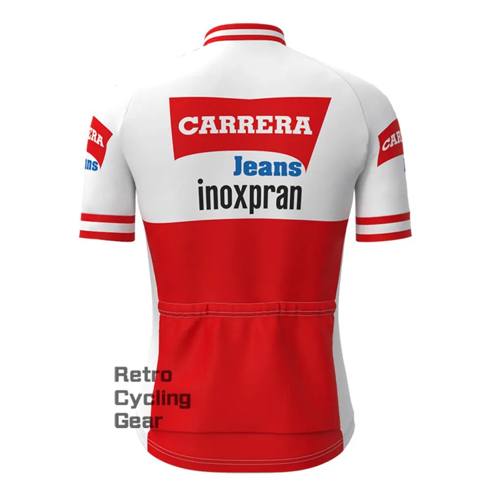 1984 CARRERA Retro Short Sleeve Cycling Jersey