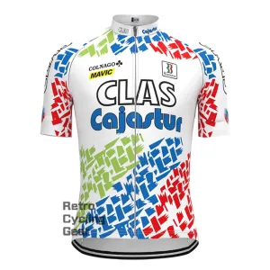 1990s CLAS Retro Short Sleeve Cycling Jersey