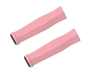 2 Pcs Soft Sponge Cycling Fixed Gear Bike Handlebar Grips - Pink