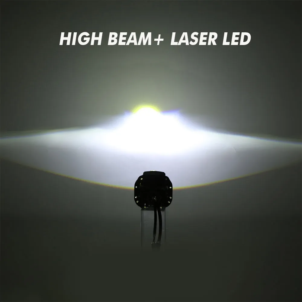 2.5 Inch 90W 70W Hi/Lo Beam Bi-Led Laser Projector Lens Headlight