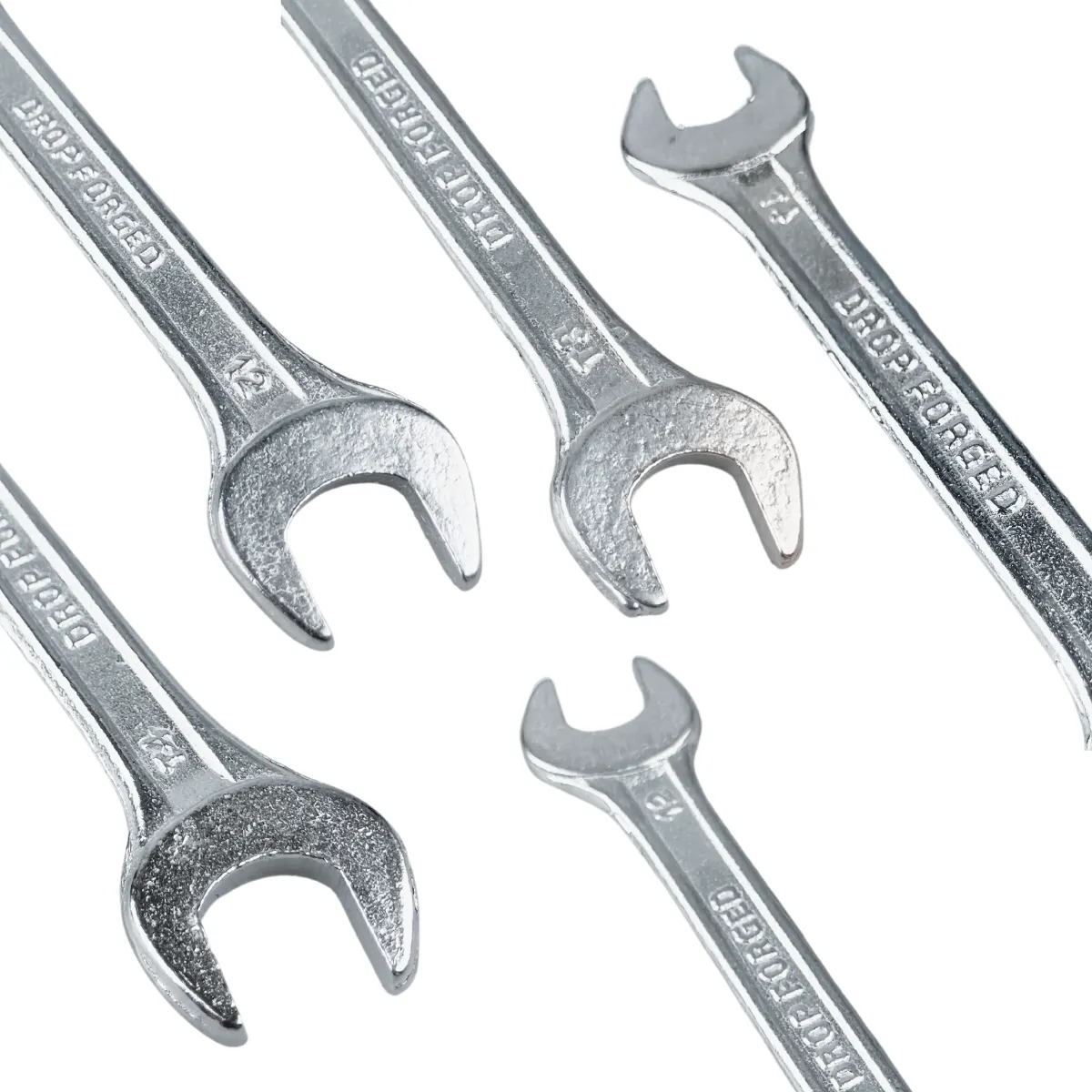 5 Piece Set of Double Open Ended Spanner Wrenches with Storage Case  - TP-02025