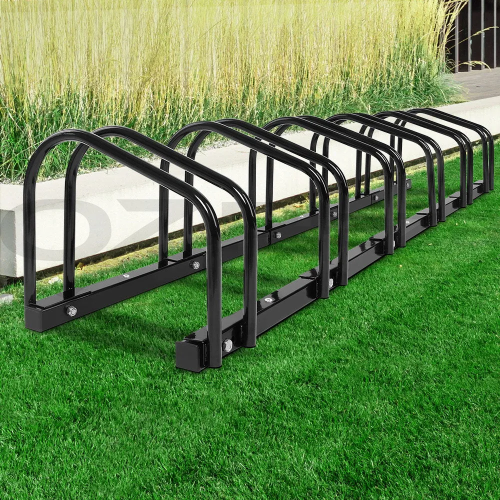 6 Bike Stand Rack, Powder Coated Steel, Weisshorn