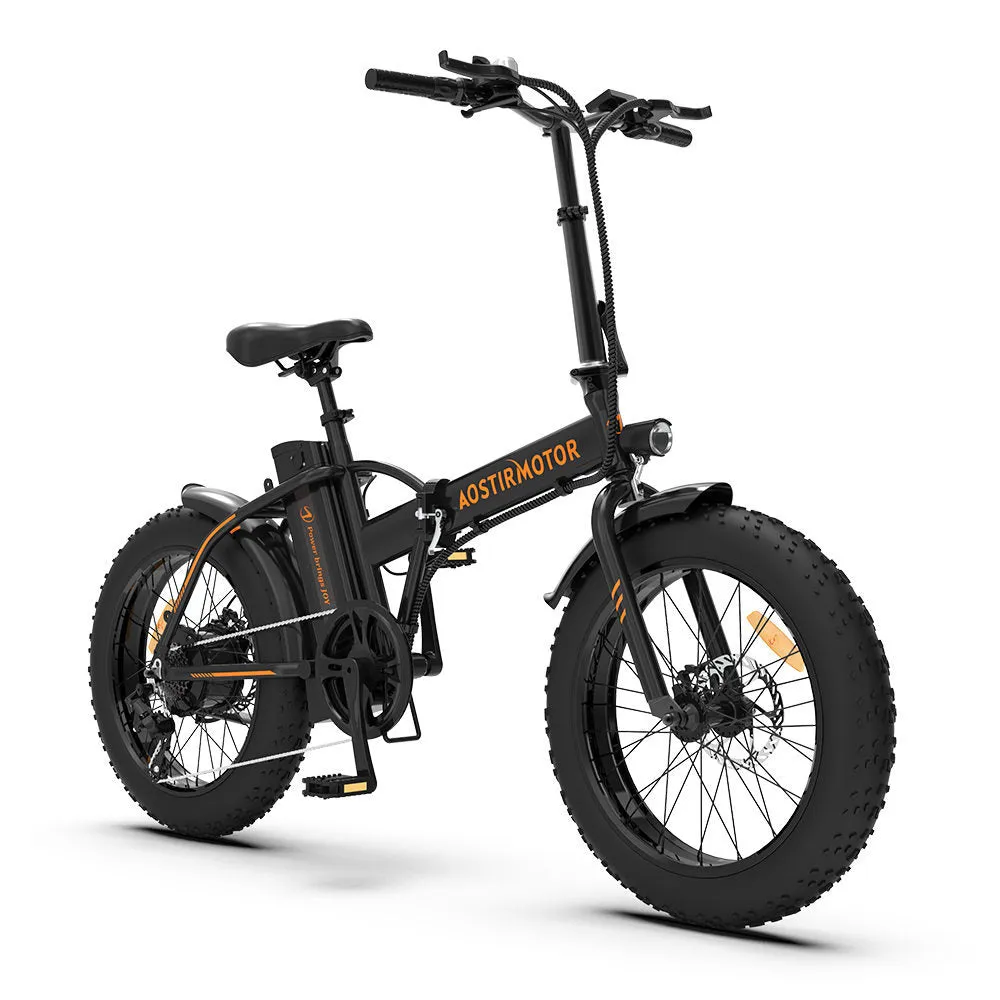 AostirMotor Fat Tire Folding Electric Bike A20