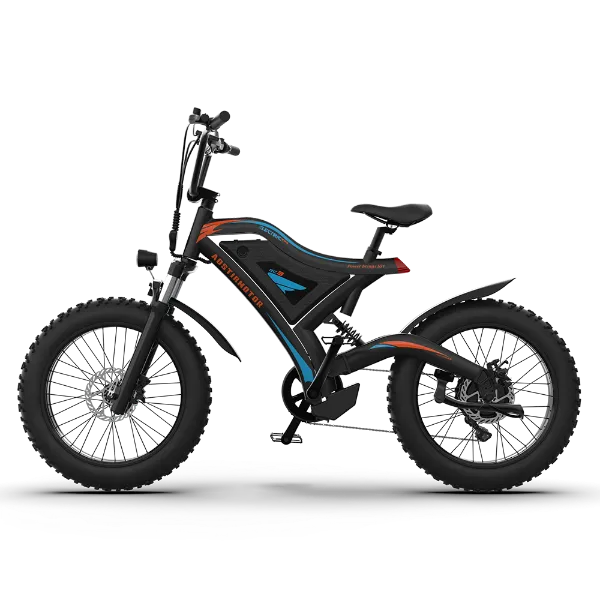 Aostirmotor S18-MINI 48V 500W Mini Fat Tire Electric Bike