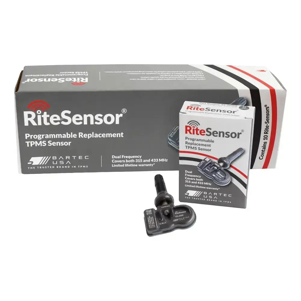 Bartec RS2000R-120 Rite-Sensor Rubber Stem - Mega Pack of 120