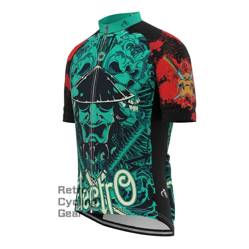 Black Knight Short Sleeves Cycling Jersey