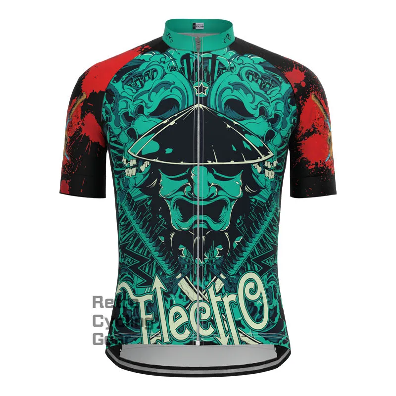 Black Knight Short Sleeves Cycling Jersey