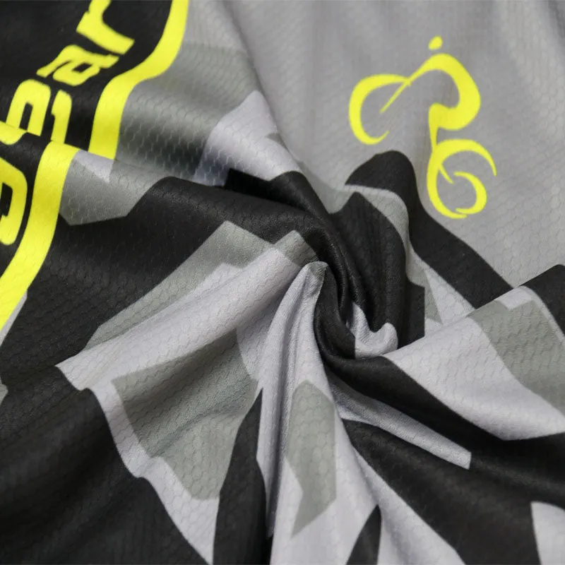 Black Knight Short Sleeves Cycling Jersey