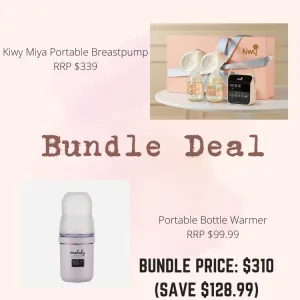 Bundle Deals: Kiwy Miya  Breast-pump    Portable Bottle Warmer