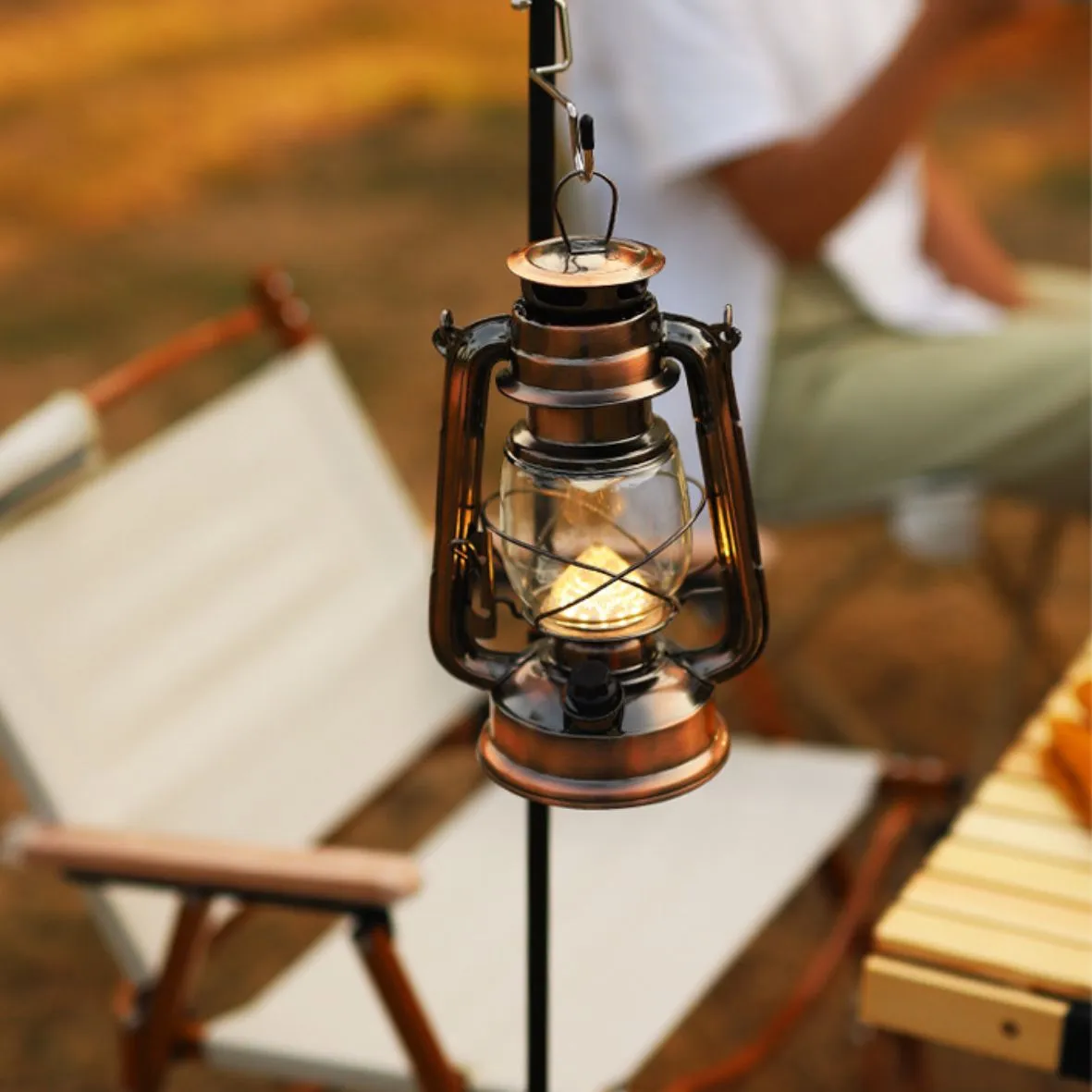 Classic Kerosene Lamps Vintage Oil Lamp Portable Outdoor Camping Lights