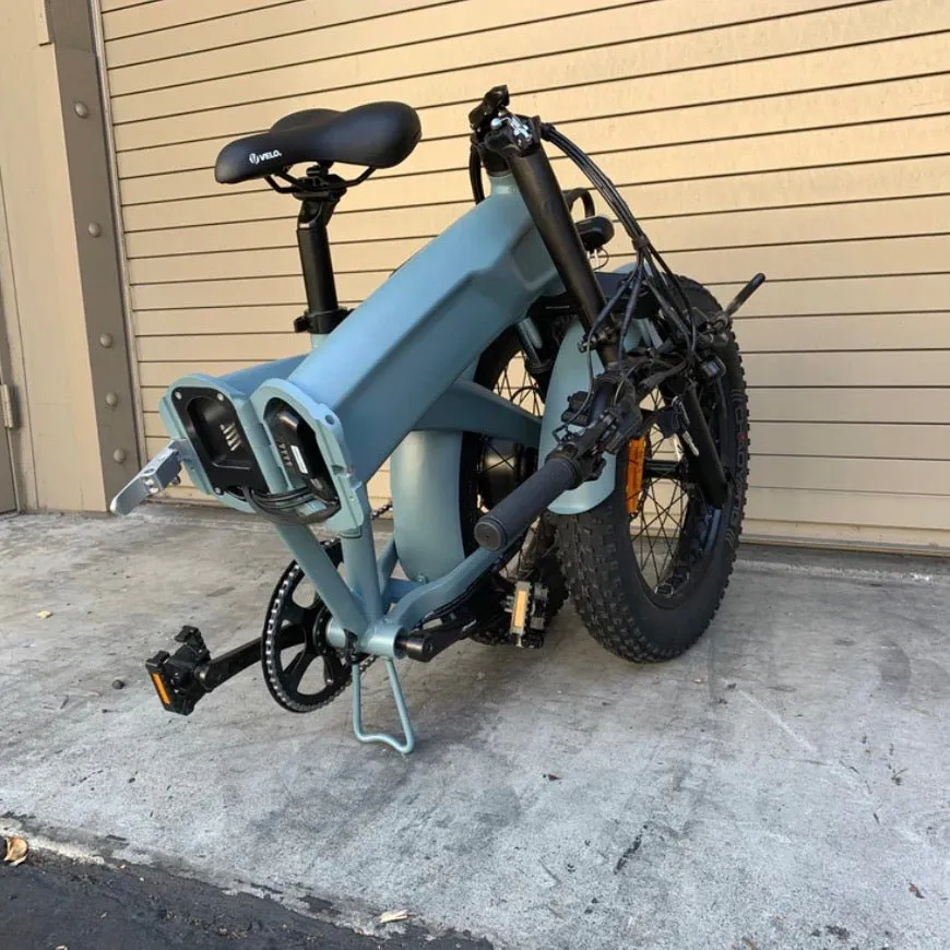 Coastal Cruiser| 750W Folding Step Thru 20x4 All Terrain Electric Bike