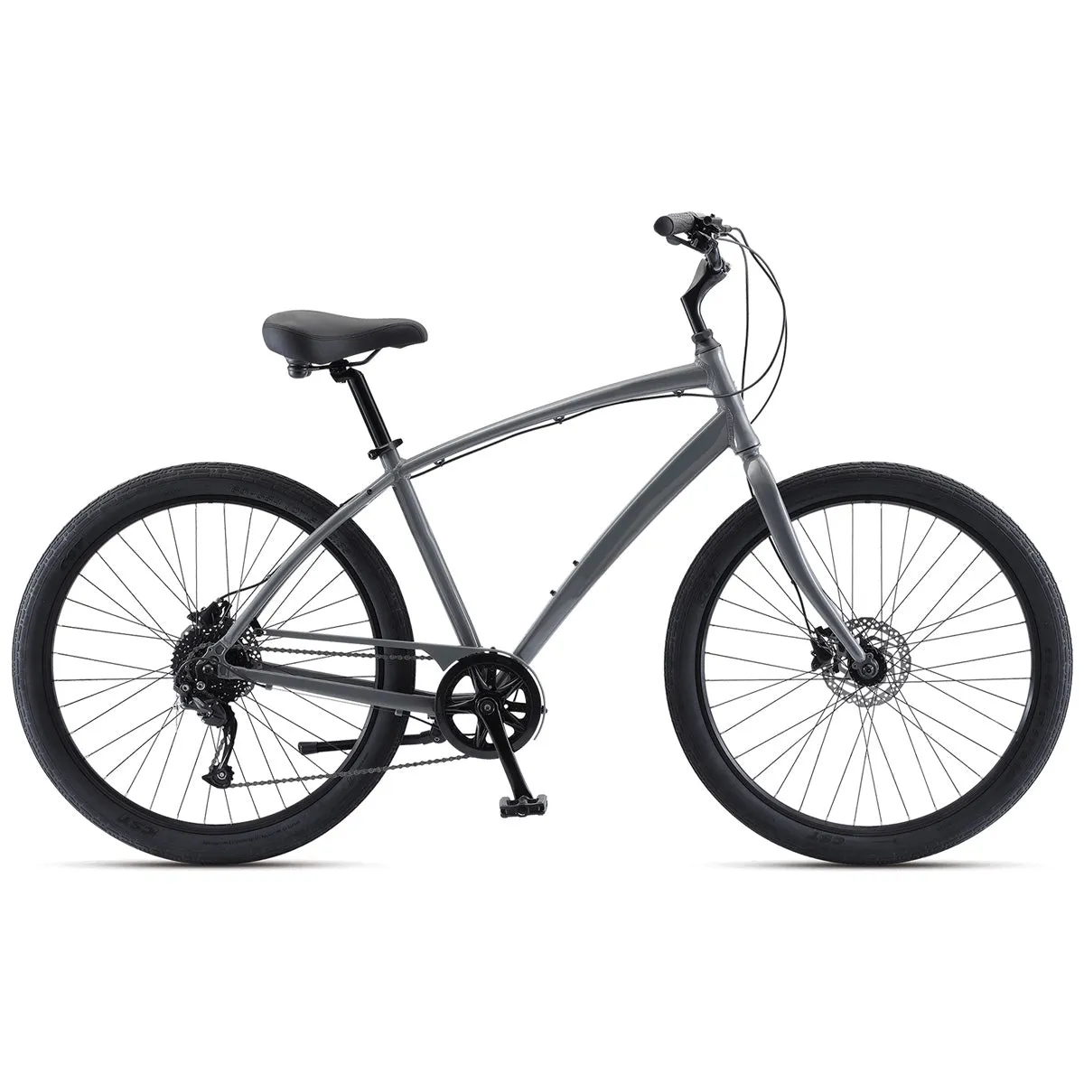 Comfort Street HD Hybrid Cruiser Bike Dark Grey (X Large, 21")