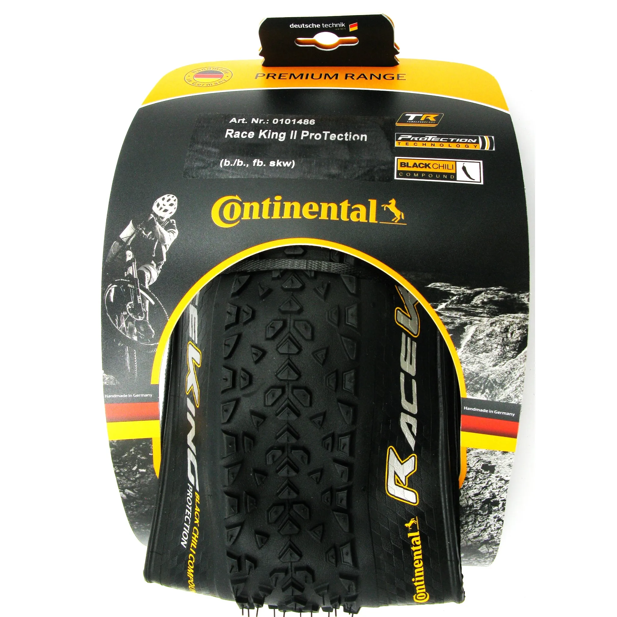 Continental Race King 27.5x2.20 BlackChili ProTection Tubeless Tire