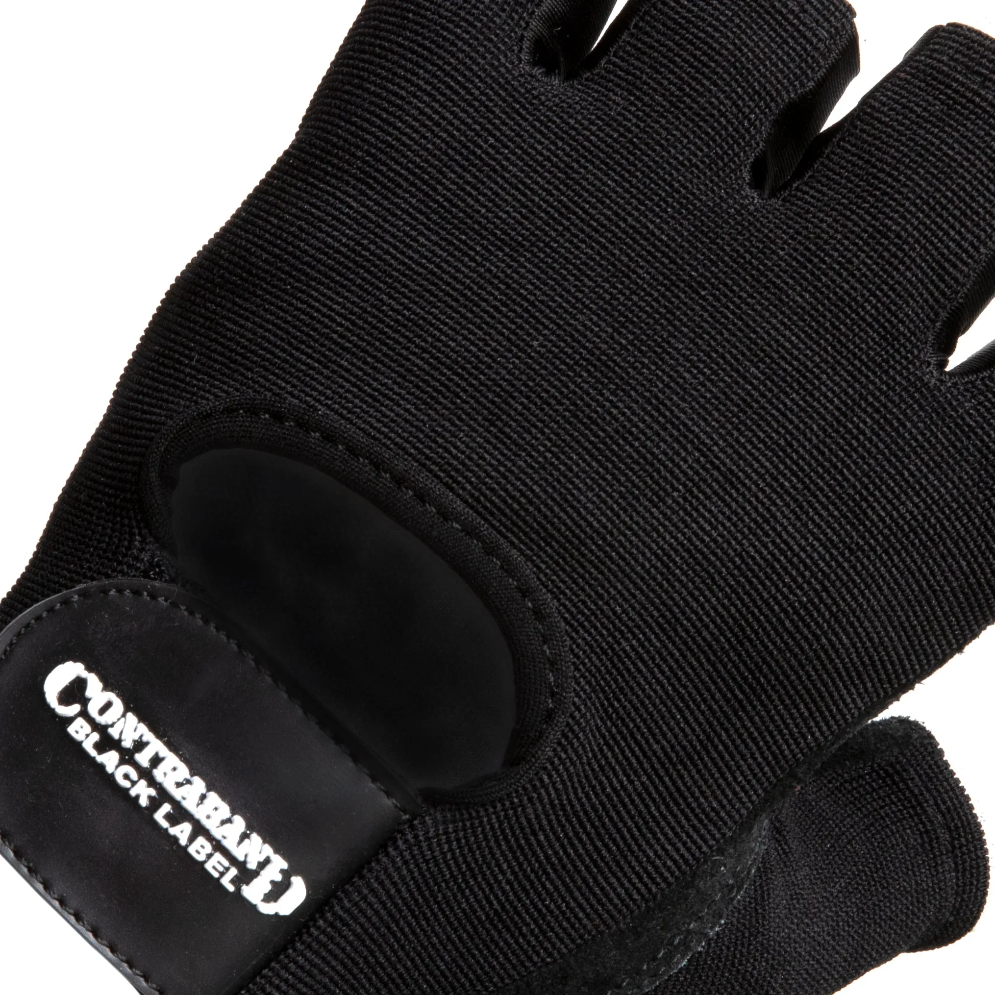 Contraband Black Label 5450 Heavy Duty Double Layer Gel Padded Leather Weight Lifting Gloves