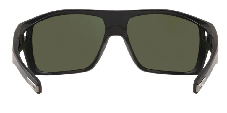 Costa Del Mar Diego Matte Black Frame - Blue Mirror 580 Glass Lens - Polarized Sunglasses