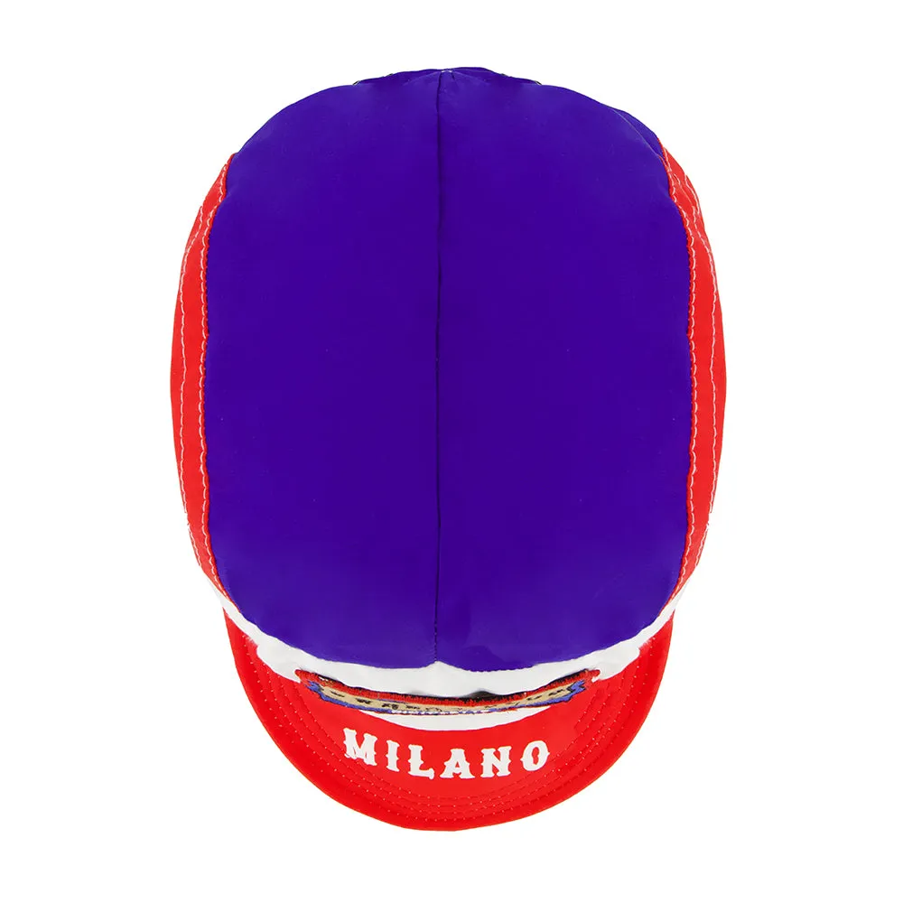 CYCLING CAP EXPLORER OWNERS CLUB RED AND BLUE