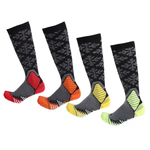 Cycling Compression Socks - 4 Pairs