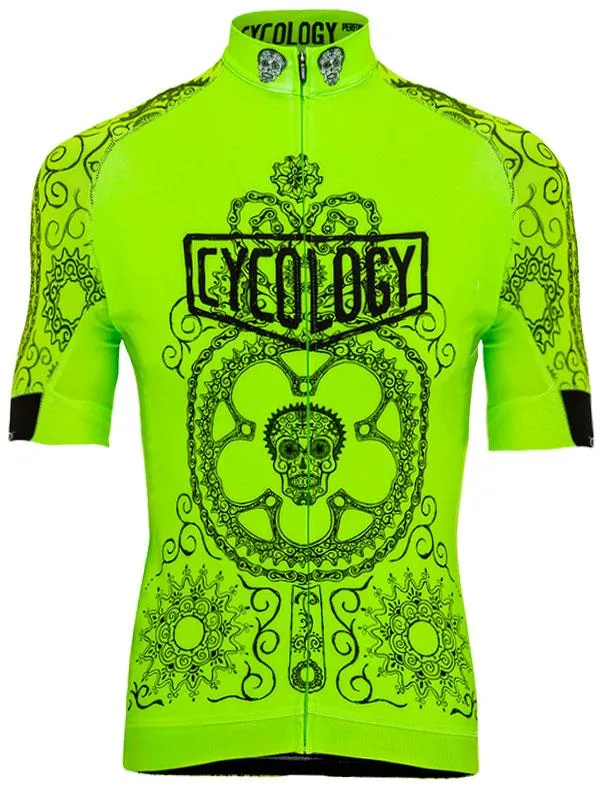 Day of the Living Men's Jersey Lime