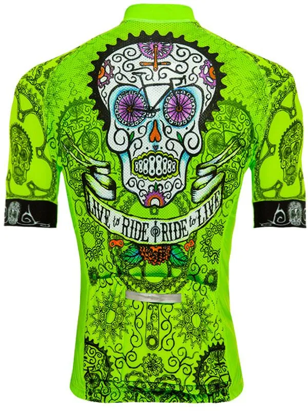 Day of the Living Men's Jersey Lime