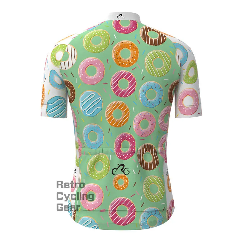 Delicious doughnuts Short Sleeves Cycling Jersey