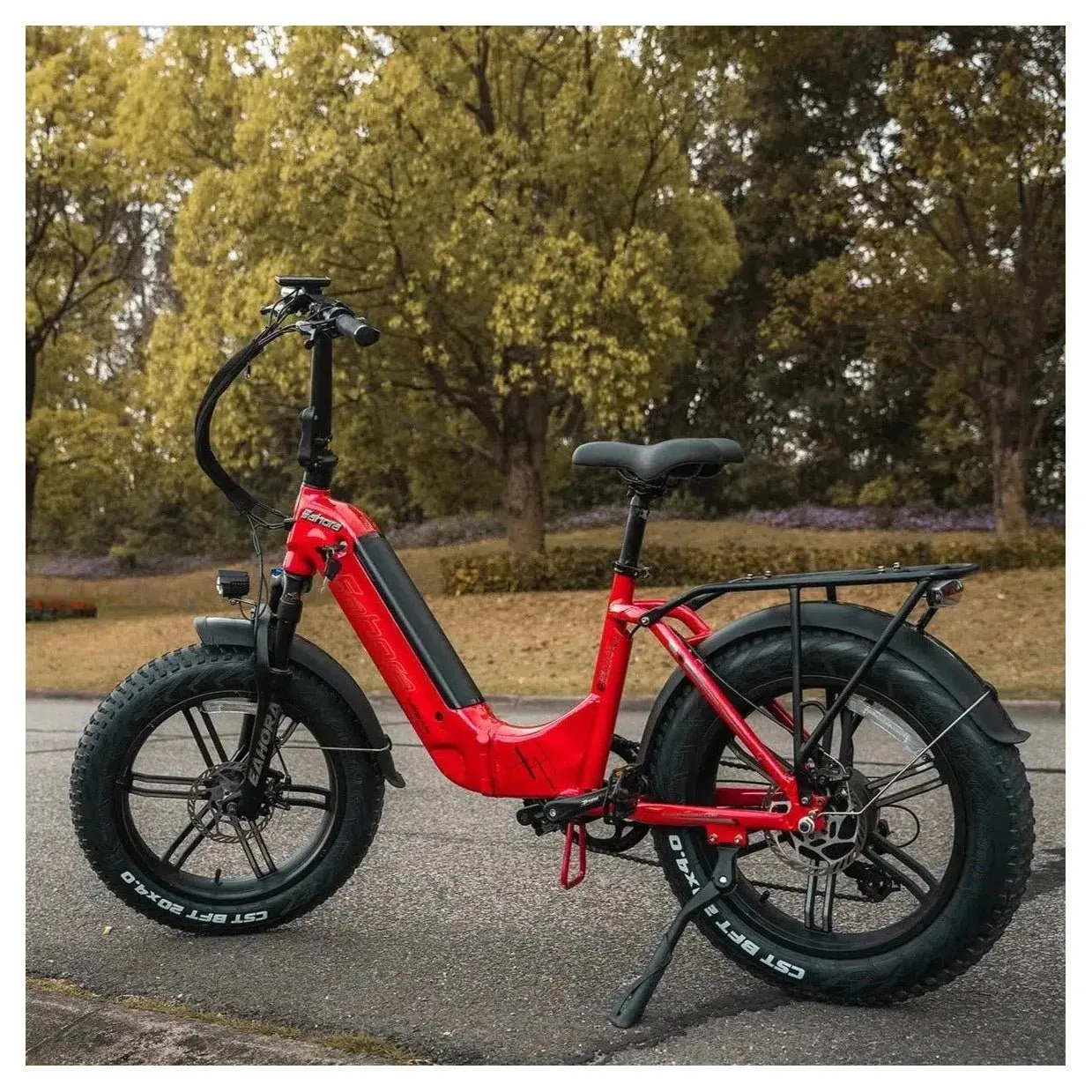 Eahora Urban 750W Folding Fat Tire Electric Bike