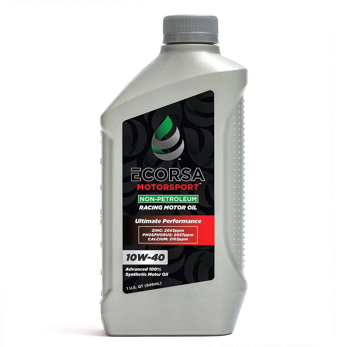 ECORSA Motorsports 10W-40 Non-Petroleum Racing Engine Oil