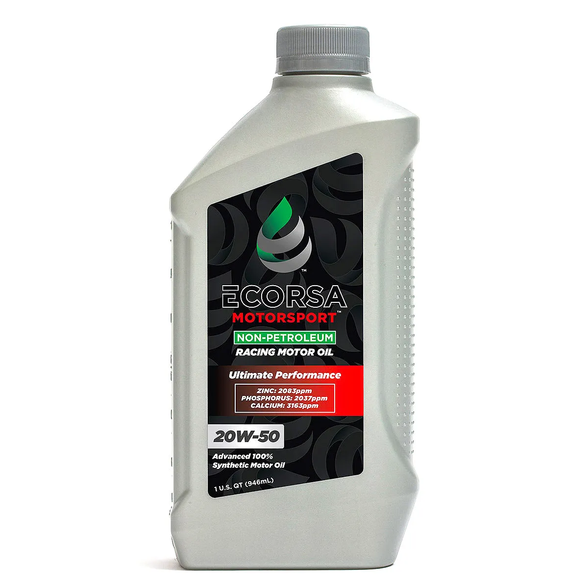 ECORSA Motorsports 20W-50 Non-Petroleum Racing Engine Oil