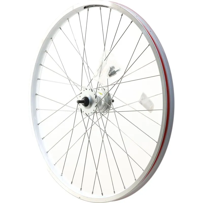 Electra Townie Go! 26" Front Wheel, Clincher, Roller Brake, Bolt-On, Schrader