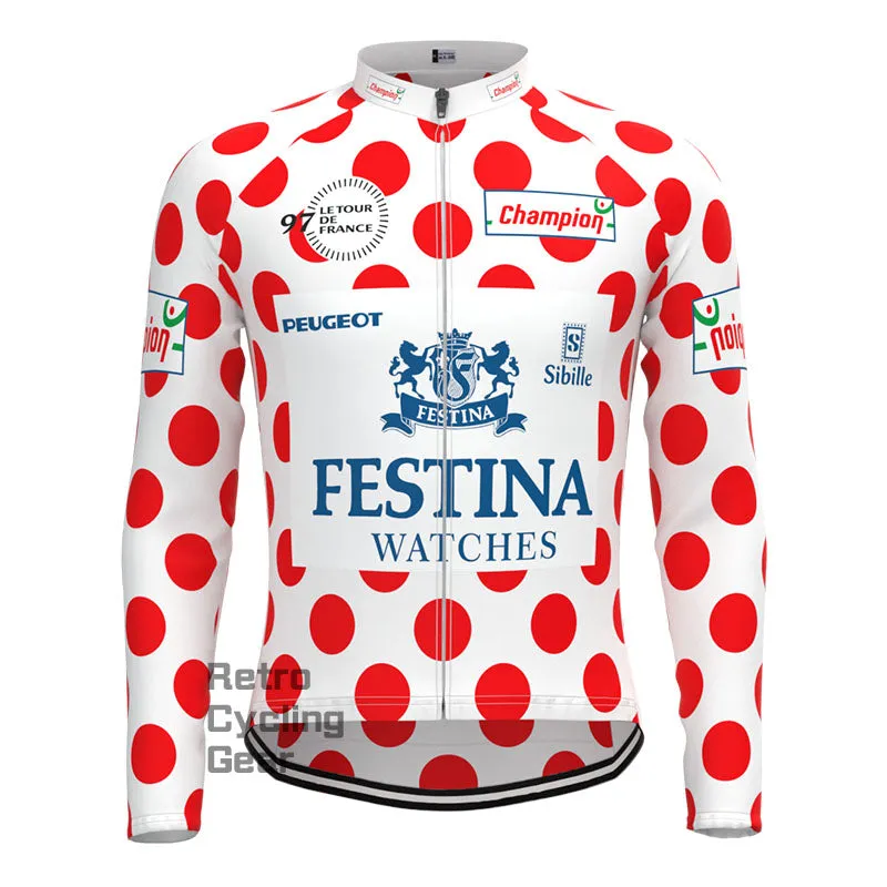 FESTINA Retro Long Sleeve Cycling Kit