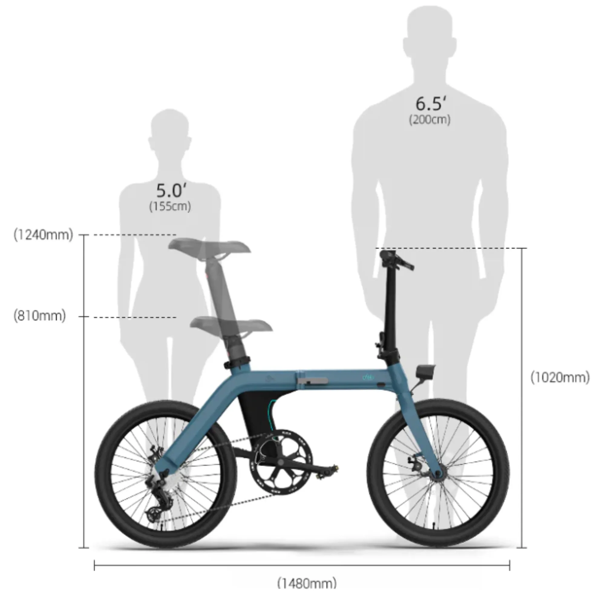 Fiido 250W D11 Folding Commuter Electric Bike