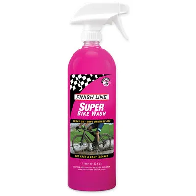 Finish Line Bike Wash 1Ltr Spary Btl 33.8Oz (1 Liter),  Super Bike Wash Finish Line Lubesclean