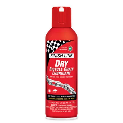 Finish Line Dry Lube 8Oz Aerosol Ceramic Boron, Dry Lube With Ceramic Boron Nitrite  Lubesclean