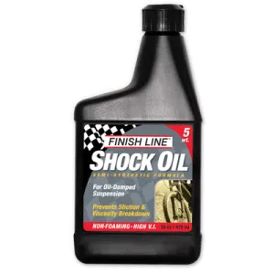 Finish Line Shock Oil,5Wt 16Oz Bottle Shock Oil Finish Line Lubesclean