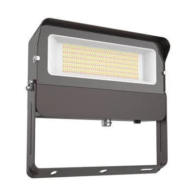 Flood Light 150/100/80W 50/40/3000K 120-277V 0-10V Dimming Yoke Photocell