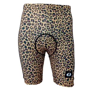 Funky Cycling Shorts - Leopard