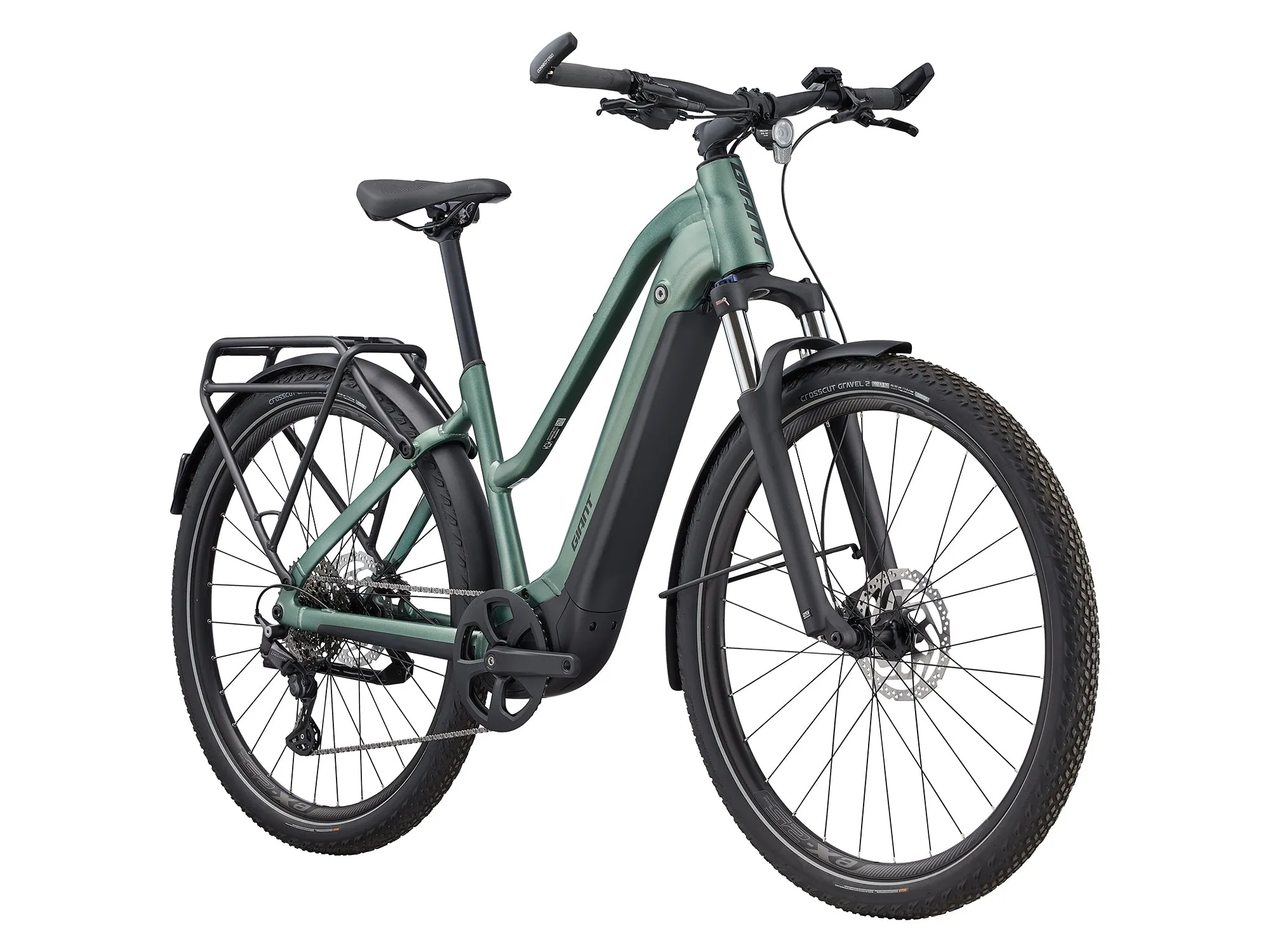 Giant Explore E  1 STA (Step-Thru) City/Hybrid Adventure Electric Bike 2024