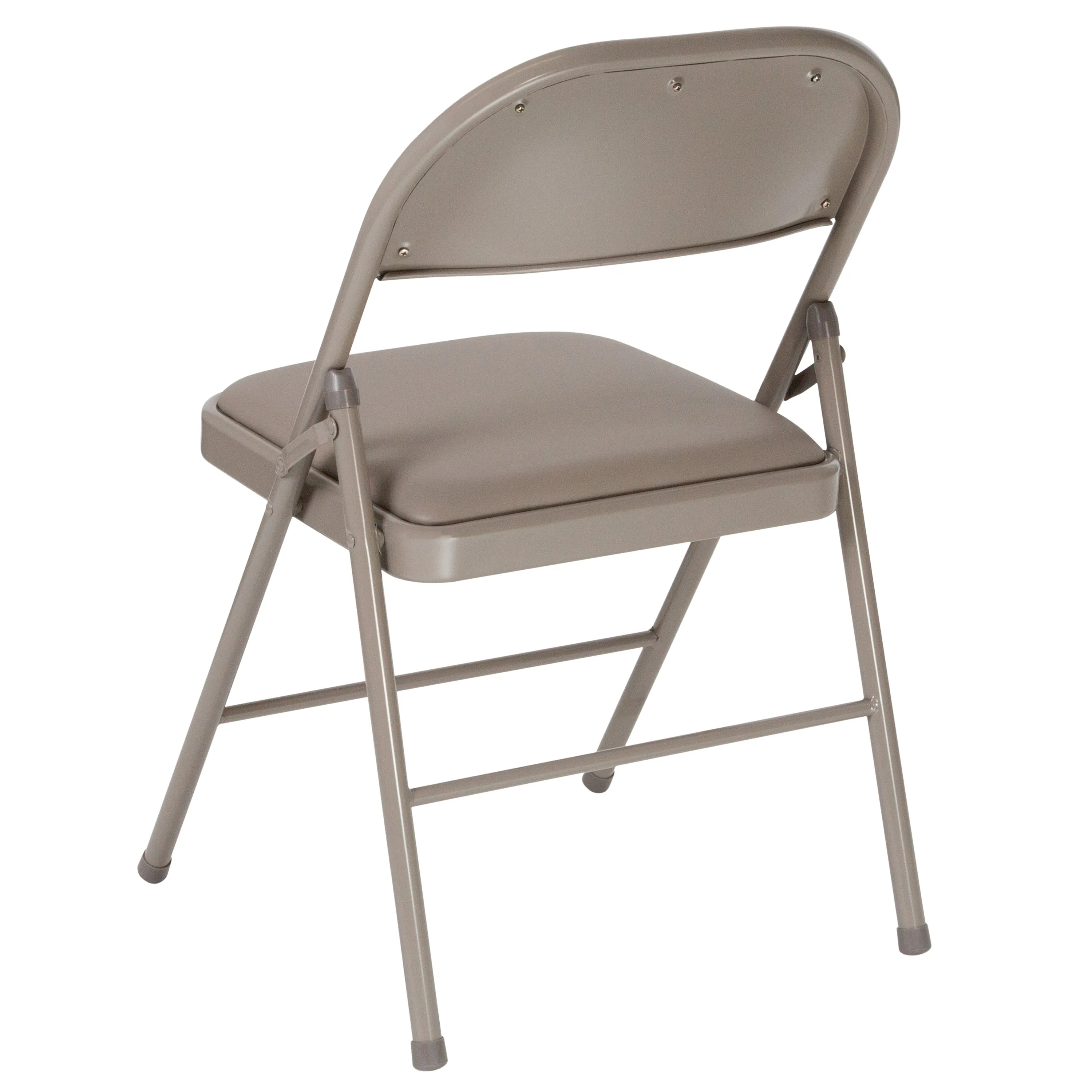 Gray Vinyl Folding Chair 2-HA-F003D-GY-GG