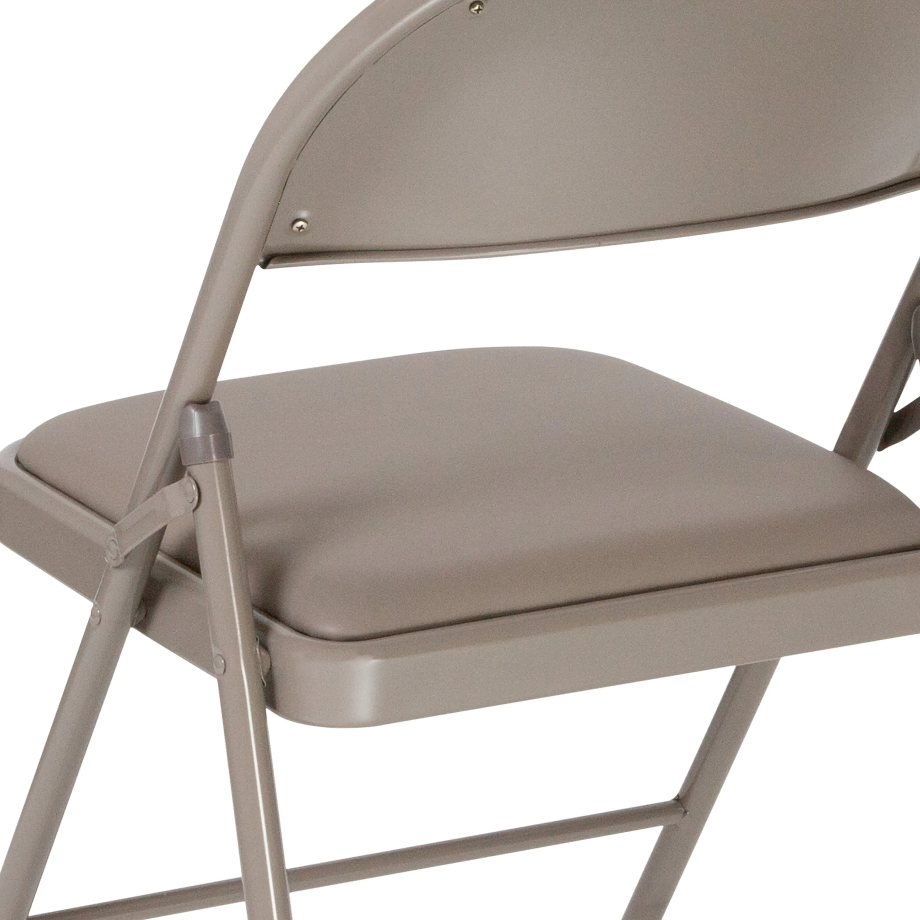 Gray Vinyl Folding Chair 2-HA-F003D-GY-GG