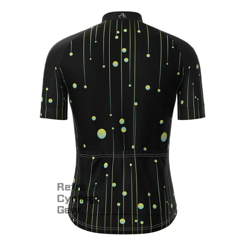 Green Technology Line Short Sleeves Cycling Jersey