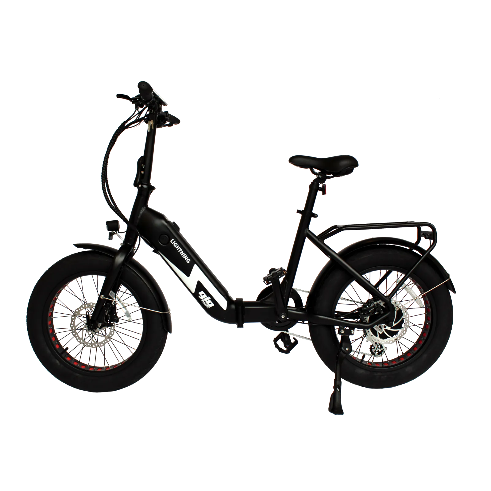 GVA Brands Gio Lightning 48V/12Ah 500W Folding Electric Bike