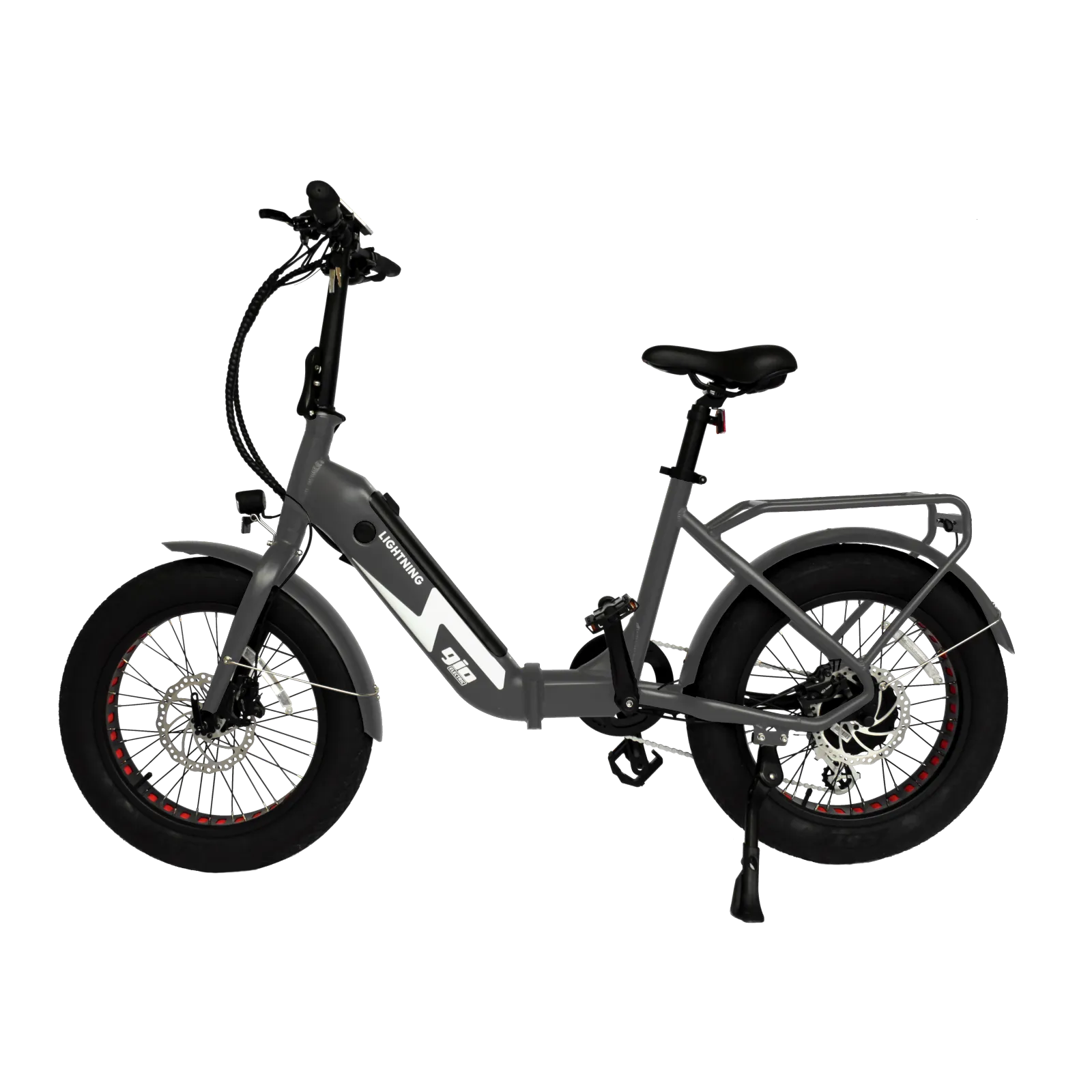 GVA Brands Gio Lightning 48V/12Ah 500W Folding Electric Bike