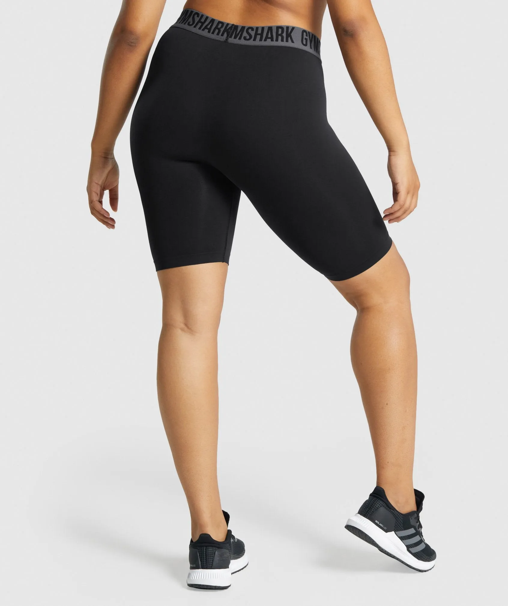 Gymshark Fit Seamless Cycling Shorts - Black