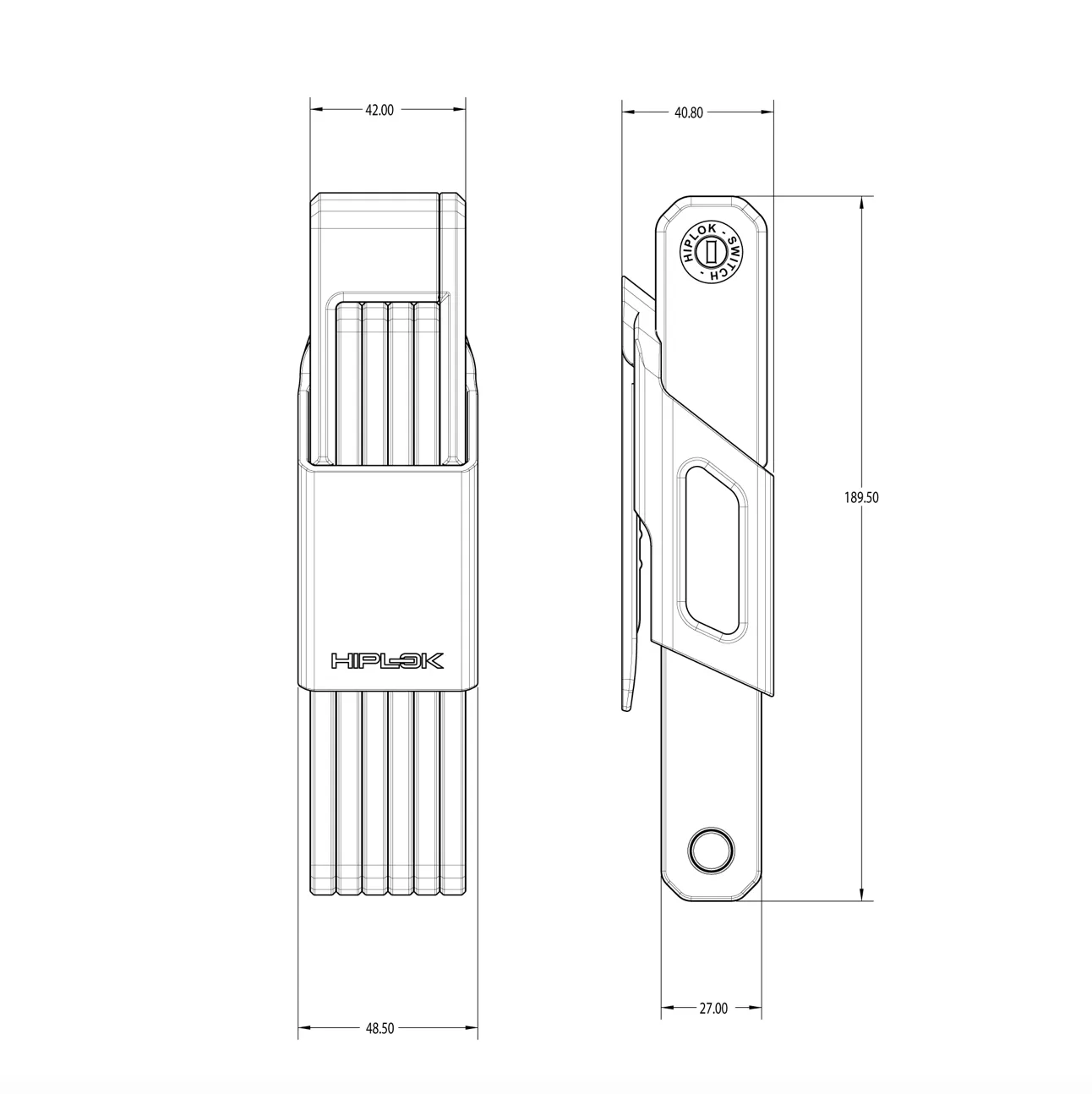 Hiplok SWITCH Lock